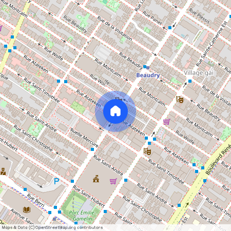360, Rue Atateken, app. 305, Montréal (Ville-Marie)