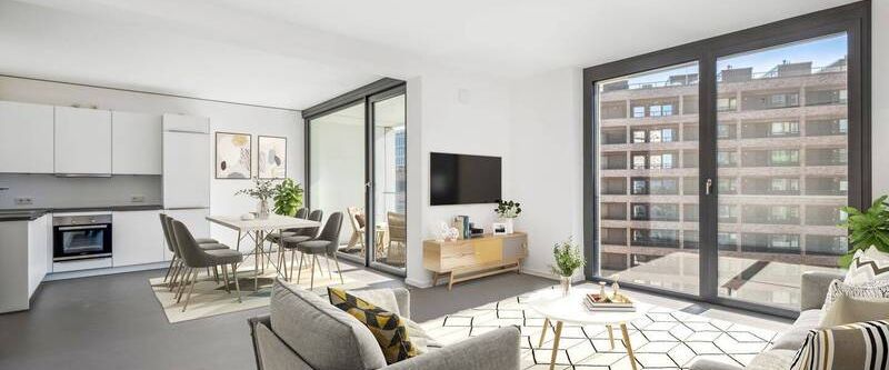 Live Stylish - Modernes 3-Zimmer-Apartment mit Loggia im Herzen der Colonnades - Foto 1