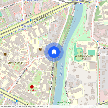 wyb. Ludwika Pasteura, Plac Grunwaldzki, Śródmieście, Wrocław, dolnośląskie