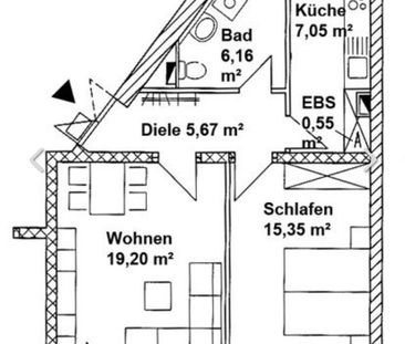 Einziehen und wohlfühlen! Möblierte Altbauwohnung Schloßchemnitz - Photo 1