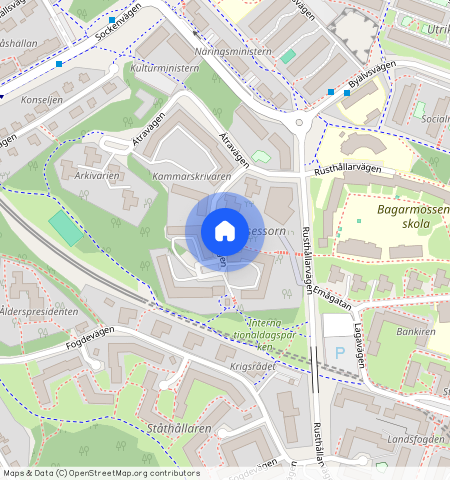 Nissastigen **, Bagarmossen