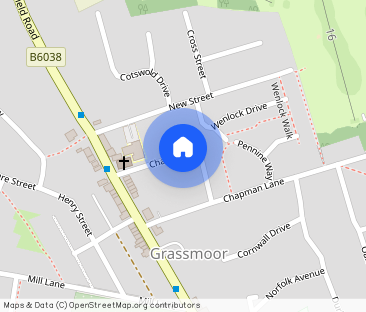 Chapel Road, Grassmoor, Chesterfield, S42 5EL - Photo 1