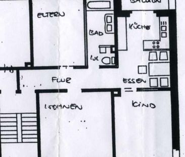3-Zi. Whg. - Tageslichtbad - Balkon - Zentrale Lage - Foto 1