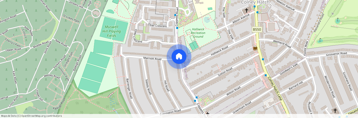 Coppetts Road, London, N10