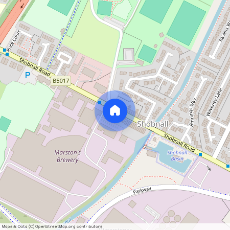 Shobnall Road, Staffordshire, Burton Upon Trent, DE14