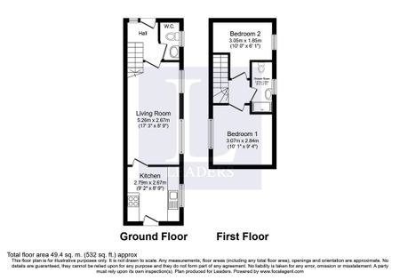 2 bedroom house to rent - Photo 3