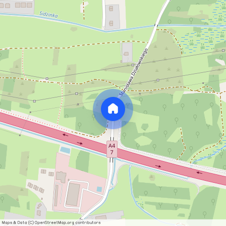 ul. Stanisława Działowskiego, Kobierzyn, Dębniki, Kraków, małopolskie