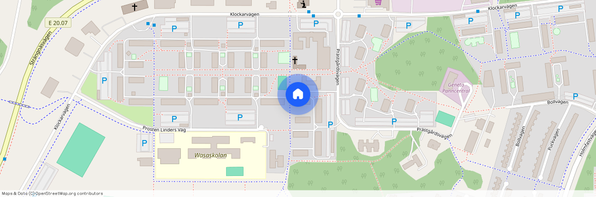 Prästgårdsvägen 12, Geneta