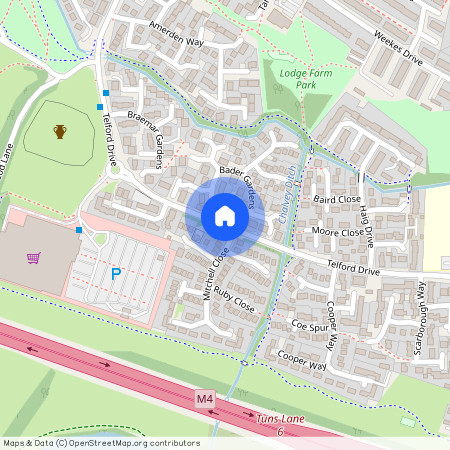 Telford Drive, Slough, Slough, Berkshire, SL1