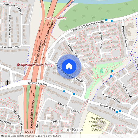 Roman Close, Castlefields, WA7