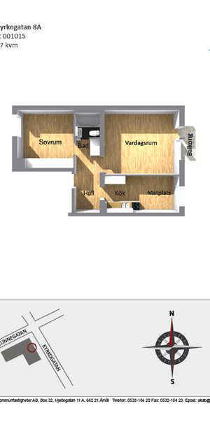 Kyrkogatan 8 A - Photo 2