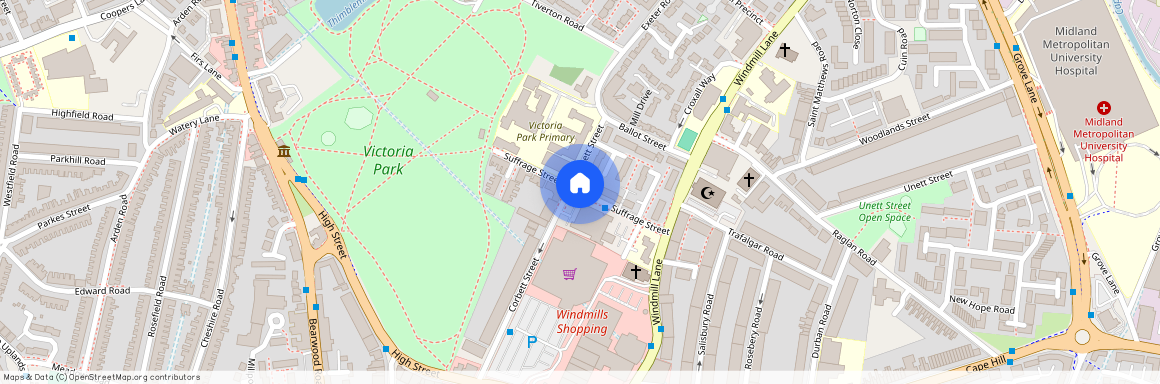 Park Retreat, Suffrage Street, Birmingham, B66