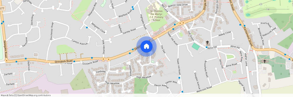 Ormskirk Road, Upholland, Skelmersdale, Lancashire. WN8 0AH