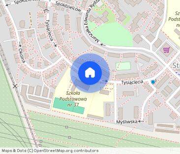 Kawalerka na wynajem, balkon, Bytom-Stroszek - Фото 1