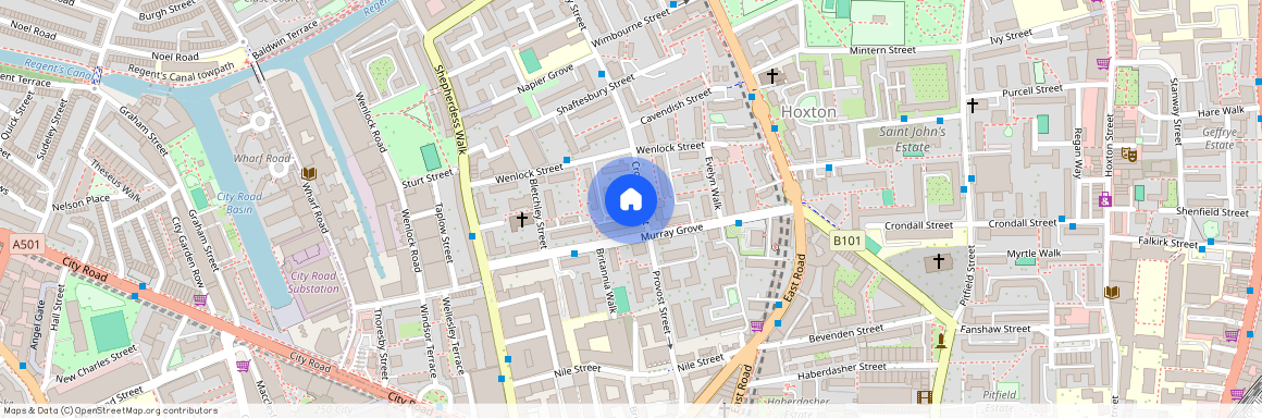 Bletchley Court Wenlock Street LONDON N1 7NX