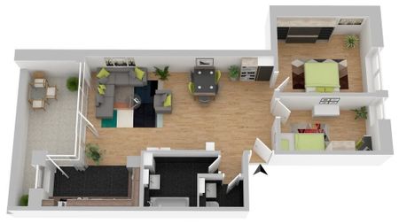 Quartier résidentiel calme avec terrasse ensoleillée - Photo 4