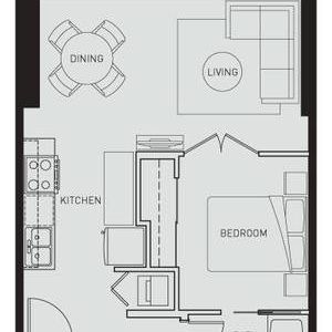 Furnished 1 Bedroom @ Two Park Place - Photo 2