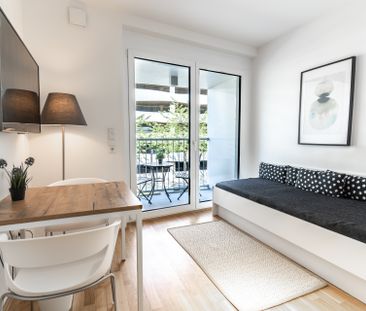 Möbliertes Apartment für 1 Person in perfekter Lage M-Riem. - Foto 1