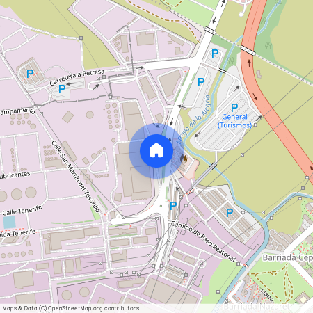 Puente Mayorga-Campamento, San Roque