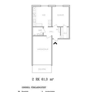 Vretasvägen 25 C, våning 1 - Foto 2
