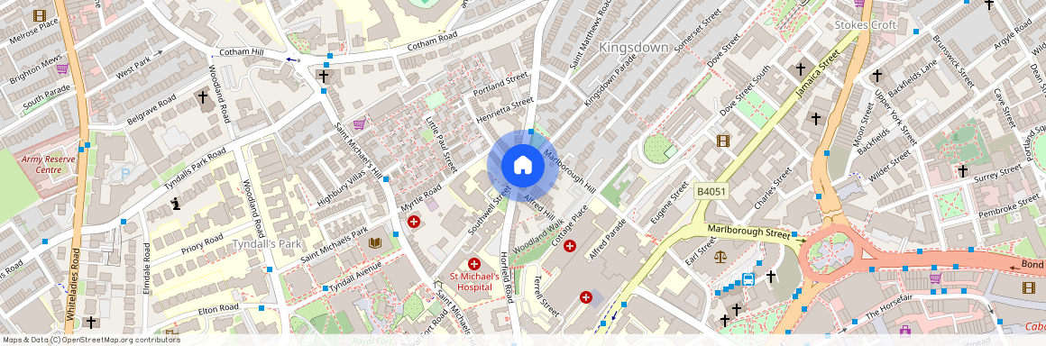 Kingsdown Parade, Bristol, BS6