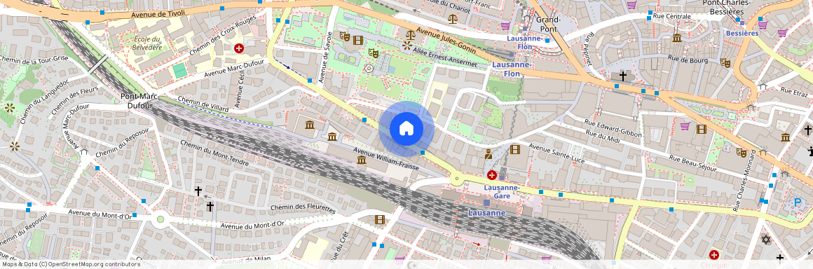 Avenue Ruchonnet 8, 1003 LAUSANNE