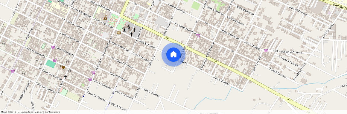 Calle 3 Oriente & Calle 12 Sur, San Andrés Cholula, Puebla, México