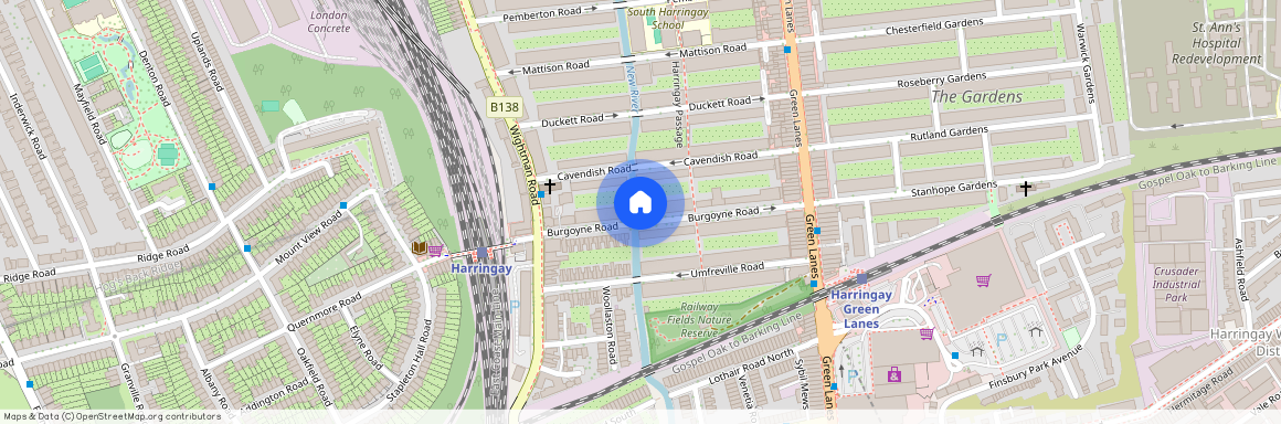 Burgoyne Road, Haringey, London, N4