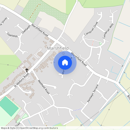 Marysfield Close, Marshfield, Cardiff, Newport, CF3