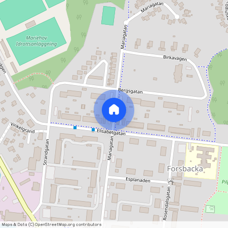 Mariagatan, Forsbacka