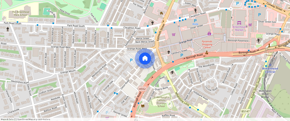 CH41 2QQ, Birkenhead