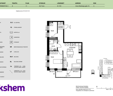 Anna Stenbergs gata 1 A, lgh 1101, Västra Sorgenfri - Foto 6