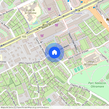 Square Clair-Matin 30, Lancy