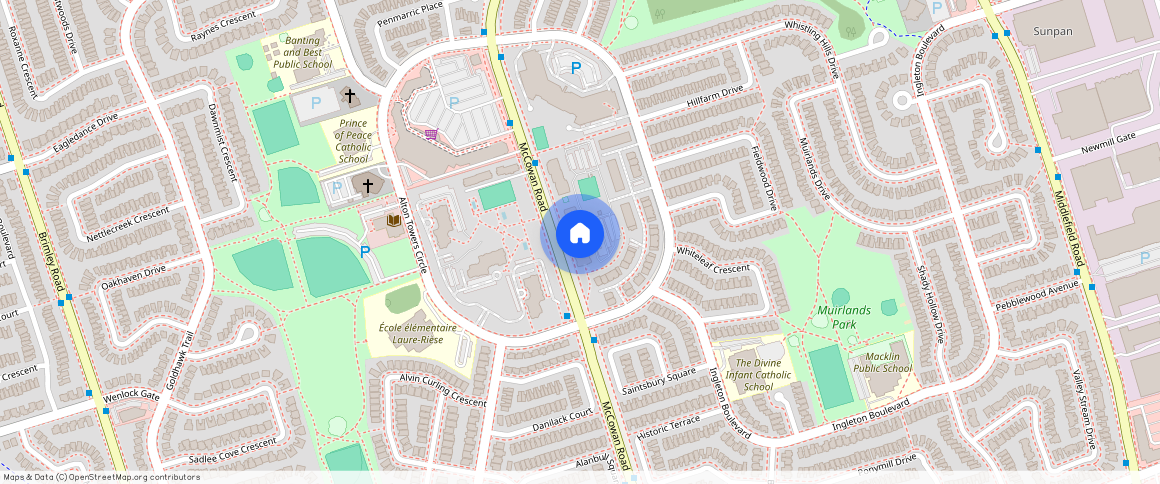 ** Alton Towers Circle, Toronto