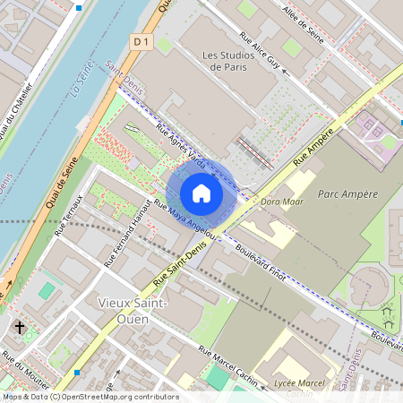 25 Promenade Cesária Évora, 93400 Saint-Ouen-sur-Seine, France