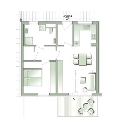 Helle 2-Zimmer-Wohnung mit Balkon - Photo 3