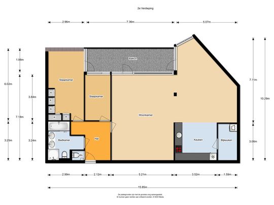 Luttickduin 114, 1187 JP, Amstelveen - Photo 1