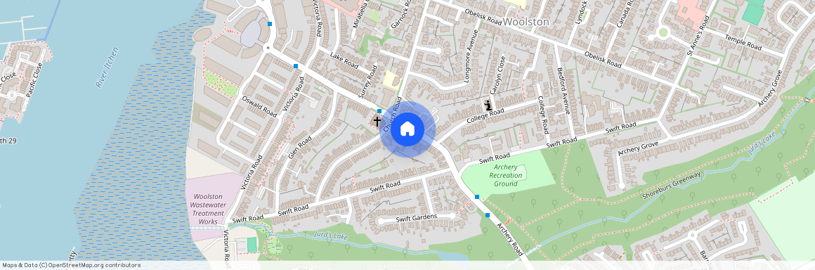 Weston Grove Road, Woolston, Southampton