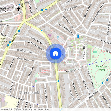 Longfield Place, Greenbank, Plymouth