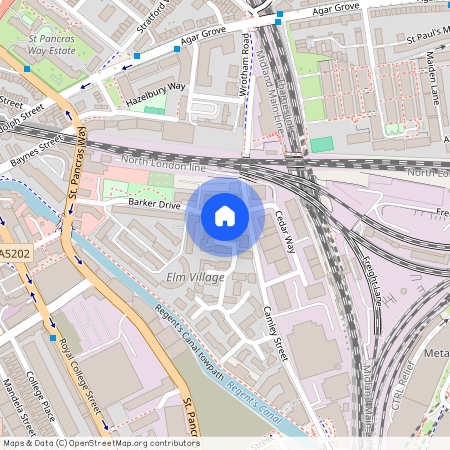 Barker Drive, Camden, London