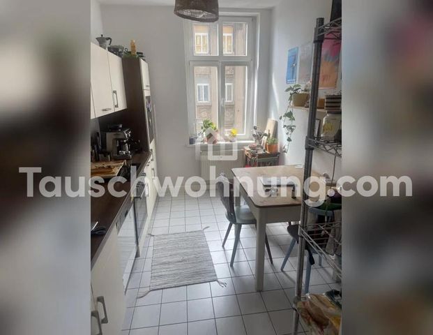 TAUSCHWOHNUNG 2-Raum-Altbauwohnung mit groß geschnittenen Räumen, EBK - Photo 1