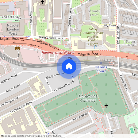 Margravine Gardens, London, W6 8RH