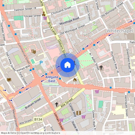 Whitechapel High Street, Aldgate