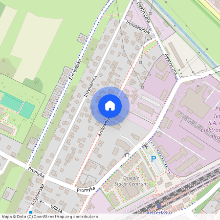 ul. Królowej Jadwigi, Pruszków, pruszkowski, mazowieckie