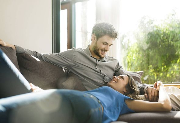 Gemütliche Wohnung im Dachgeschoss - Photo 1