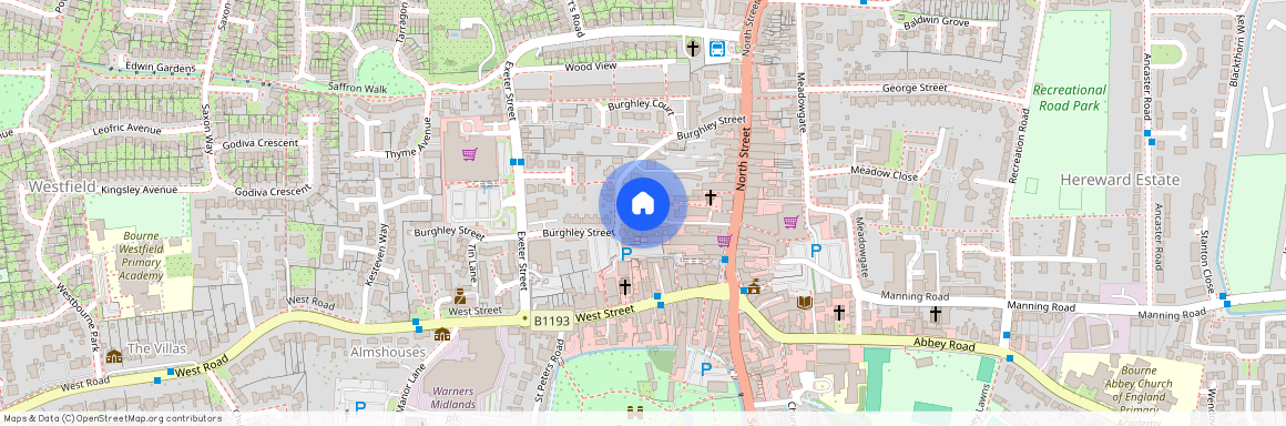 Aubers House, 15A Burghley Street, Bourne, PE10