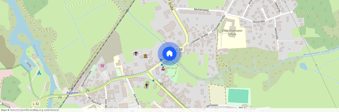 17367 Eggesin- Innenstadtlage