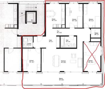 4.5 Zimmer, 4. Stock - Photo 3