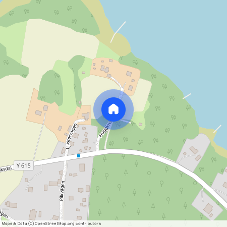 Huggkroksvägen, Alnö