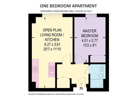 1 Bedroom Apartments - Photo 5